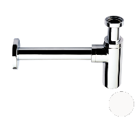 Сифон 1”1/4 Remer 958LBO, белый матовый