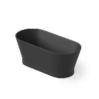 DEA DESIGN Shadow Ванна отдельностоящая 150x68xh54 см, материал: Solid Surface искуственный камень, цвет: Black №16