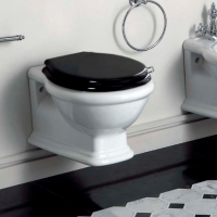 SIMAS Lante Унитаз подвесной безободковый "Rimless", 53х38,5см, цвет белый