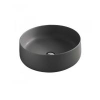 ARTCERAM COGNAC Раковина настольная Ø 42 см, цвет grigio oliva, Saniglaze