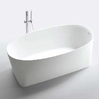 NOORTH milldue edition Ванна AZUMA 85 1700х850х500 мм., отдельностоящая, в комплекте с сифоном, CRISTALPLANT, цвет белый матовый