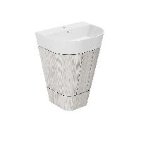 AZZURRA FORMA Раковина накладная/подвесная  65х50х16 см, с 1 отв под смеситель, цвет белый