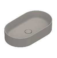 Catalano Zero Раковина настольная 60х35 см, без отв. под смеситель, покрытие Cataglaze+, цвет Tortora Satinato