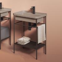 Artceram FUORI SCALA Раковина встраиваемая, 60х45см, c 1 отв под смеситель, без перелива, цвет: matera