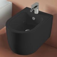 Artceram MONET Биде подвесное 36х52 см, 1 отверстие, цвет черный матовый