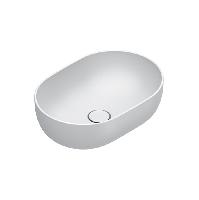 Catalano SFERA Раковина 50x35 h16 накладная, без отв. под смеситель, покрытие Cataglaze+, цвет белый матовый