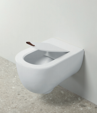 Artceram THE ONE Унитаз подвесной безободковый , 52х35, с креплениями, цвет белый глянцевый (НЕ Производится!) 