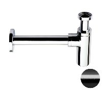 Сифон 1”1/4 Remer 958LCFP, черный брашированный хром