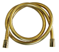Шланг для душа ПВХ 150 см Remer 332CN2G150DO, золото глянцевое