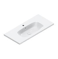 Catalano ALVEA Раковина 100x46, с 1 отв. под смеситель, покрытие Cataglaze+, цвет белый глянцевый