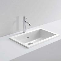 MILLDUE  Раковина  NET 54.31, встраиваемая сверху,  из керамики ,51х31х15 см, без отв для смесителя, цвет белый глянцевый
