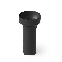 DEA DESIGN Washbasins Раковина напольная 48x48xh90 см, материал: Solid Surface искуственный камень, цвет: Black №16