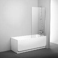 RAVAK Pivot Шторка для ванны PVS1-80 сатин + транспарент