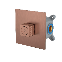 Смеситель автоматический встроенный QUAD Brushed Bronze