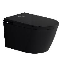NEMO 977-2YB/BLACK Электронный унитаз с функцией биде, 600*380*400 в комплекте с крышкой-сиденьем