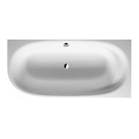 Duravit Cape Cod Ванна угол справа 1900x900mm с бесшовной панелью и ножками, с одним наклоном для спины, цвет белый
