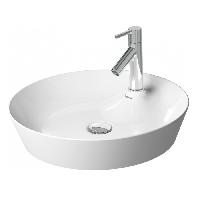 Duravit Cape Cod Раковина накладная ? 480mm , с 1 отв под смеситель, без перелива, цвет белый