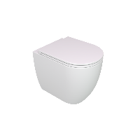 Чаша приставного унитаза GSG Ceramic Design Like LKWC01000P, белый глянцевый