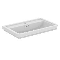 Ideal Standard Calla Раковина 865х540xh175 мм, подвесная, с 1м отв. под смес. и переливом, с крепежом цвет: белый глянец