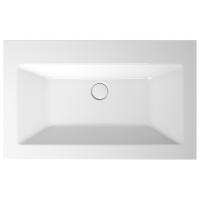 BETTE Loft  Раковина встраиваемая сверху  800х495х100 мм, без перелива, без отв под см. цвет белый (СПЕЦЦЕНА со склада)