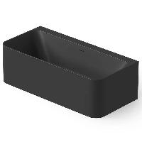 DEA DESIGN Modern Ванна отдельностоящая 180x85xh56 см, материал: Solid Surface искуственный камень, цвет: Black №16