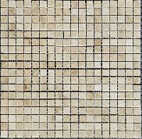 pixmosaic PIX 322 Cappucino, чип 15х15 мм, сетка 305х305х4 мм, Полированная