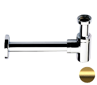 Сифон 1”1/4 Remer 958BBG, золото брашированное
