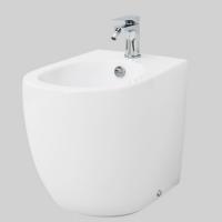 ARTCERAM FILE 2.0 Биде напольное 37х52 см, 1 отверстие, цвет белый/покрытие Saniglaze