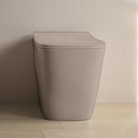 Artceram A16 Унитаз напольный, 52,5х36см, безободковый, слив универсальный, с крепежом, цвет: matera