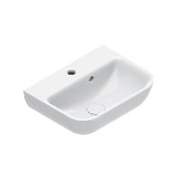 Catalano Italy Раковина 45*34, с 1 отв. под смеситель, покрытие Cataglaze+ с подготовкой для п/с , цвет белый глянцевый