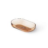 DEA DESIGN Washbasins Раковина настольная 58x34xh12 см, материал: Glasstech прозрачная смола, цвет: Sunset R1