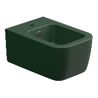 Биде подвесное GSG Ceramic Design Brio BRBISO036, Smeraldo Matt