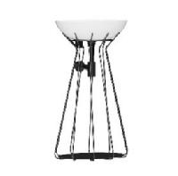 Тумба под умывальник Изольда Дубай-480, Чёрный матовый (19)