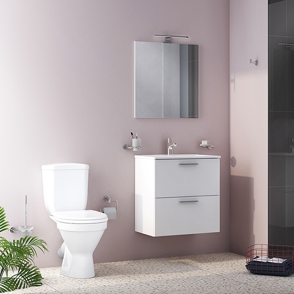 Norm Blanc унитаз, сиденье термопласт с микролифтом, механизм смыва 3/6 л,
выпуск под углом 45° 