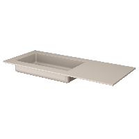 QUATRO 120 раковина-моноблок DAPHNE (чаша слева)