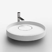 FALPER Eccentrico Накладная раковина  560х560х140 CRISTALPLANT