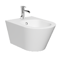 Биде подвесной, Avva Белый матовый