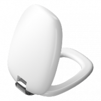 Plural сиденье микролифт, матовый белый