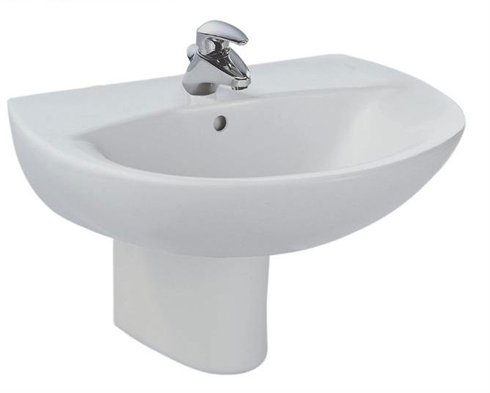 E4158NG-00 раковина PATIO /55x45/ (бел) 