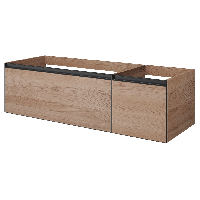 QUATRO 2 140см (100+40) тумба WILLOW профиль ANTHRACITE