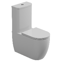 Чаша напольного унитаза GSG Ceramic Design Like LKMBL000P, белый глянцевый