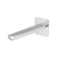 Newform Haka Излив для раковины из стены, длина 189 мм, с подключением на 1/2”, цвет: хром