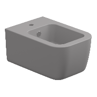 Биде подвесное GSG Ceramic Design Brio BRBISO038, Fumo Matt