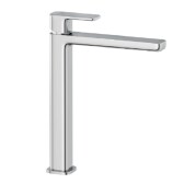 Смеситель для раковины, Kludi, Renon, 240, без донного клапана, цвет-черный матовый 