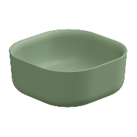 Раковина накладная 42 см GSG Ceramic Design Hit! HILAVQU42031, Salvia Matt