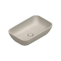 Catalano GREEN Раковина 60x38 h15 накладная, без отв. под смеситель, покрытие Cataglaze+, цвет Sabbia Satinato