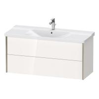 Duravit P3 Comforts Раковина  для мебели, с перел., с 1 отв. под смес., вкл. заглушку для перелива, хром, 1250x500мм, Цвет: Белый