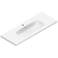 Catalano ALVEA Раковина 120x46, с 1 отв. под смеситель, покрытие Cataglaze+, цвет белый глянцевый