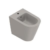 Catalano ZERO Биде напольное 55x35, с 1 отв. под смеситель, покрытие Cataglaze+, без крепежа, цвет Tortora Satinato