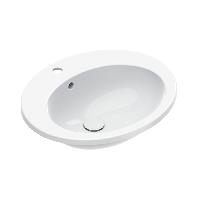 Catalano Italy Раковина 61x51 встраиваемая, с 1 отв. под смеситель, покрытие Cataglaze+, цвет белый глянцевый